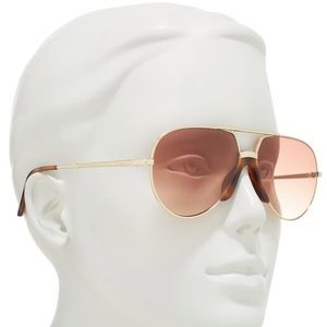 Gucci 56mm Aviator Sunglasses NWT